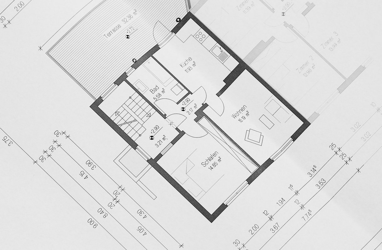 plan d'un bâtiment